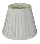Meyda 5"W X 4"H Channell Tapered & Pleated Shade '219771