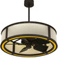 Meyda 37" Wide Smythe Craftsman Chandel-Air- 133804