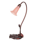 Meyda 16" High Pink Pond Lily Accent Lamp '13447