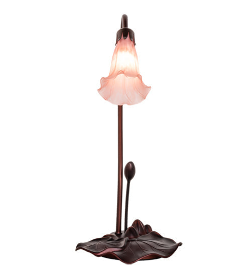 Meyda 16" High Pink Pond Lily Accent Lamp '13447