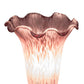 Meyda 7" High Lavender Tiffany Pond Lily Victorian Mini Lamp '13502