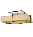 Meyda 39"Sq Quadrato Massage Semi-Flushmount '135222