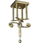 Meyda 14"H Mission Flushmount '137569