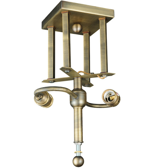 Meyda 14"H Mission Flushmount '137569