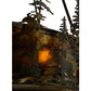 Meyda 48"w Tall Pines Chandel-Air- 137589