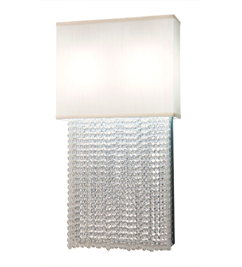 Meyda 15" Wide Francesca 2 Light Wall Sconce '137704