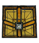 Meyda 13"Sq Sierra Prairie Mission Shade '137957