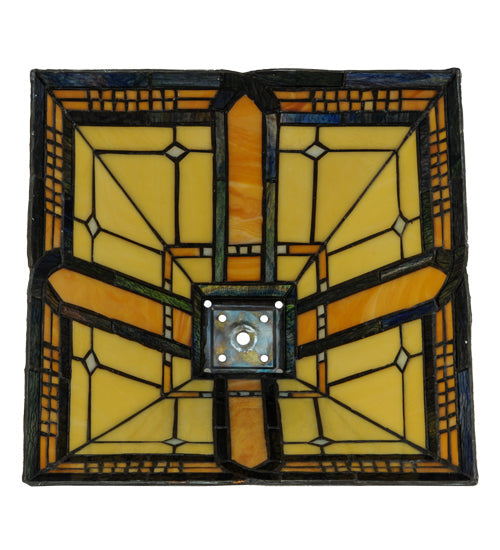 Meyda 13"Sq Sierra Prairie Mission Shade '137957