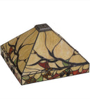 Meyda 16"Sq Woodland Berries Shade '138783