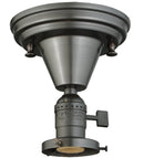 Meyda 5.25"W Revival Paddle Socket 1 LT Flushmount Hardware '139923