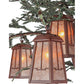 Meyda 52"W Pine Branch Valley View 12 LT Chandelier- 140897