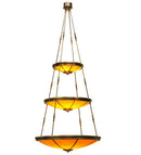 Meyda 47"W Commerce 3 Tier Pendant '141236