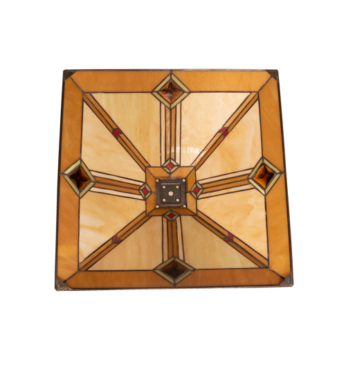 Meyda 17" Square Diamond Mission Shade '141958