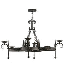 Meyda 42"W Andorra 8 LT Chandelier Hardware '142060