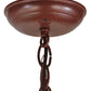 Meyda 5.5"sq Pine Branch Valley View Led Mini Pendant - 142074