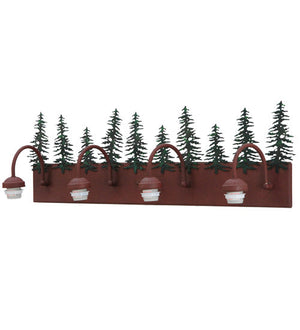 Meyda 35" Wide Spruce Pine Vanity Hardware '142629