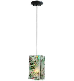 Meyda 5.5"Sq Metro Fusion Parade Quadrato Mini Pendant '142809