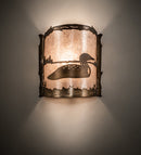 Meyda 10" Wide Loon Wall Sconce
