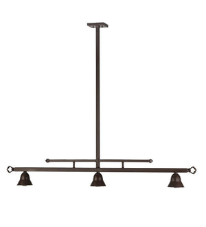 Meyda 58.5" Long Steppe 3 Light Pendant Hardware '143852