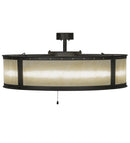 Meyda 36.5"W Smythe Craftsman Chandel-Air - 143992