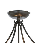 Meyda 11" Wide Timeless Bronze Semi-Flushmount Hardware '144381