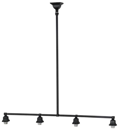 Meyda 49"L Mission 4 LT Island Pendant Hardware '144453