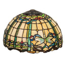 Meyda 12" Wide Tiffany Dragonfly Shade '144526