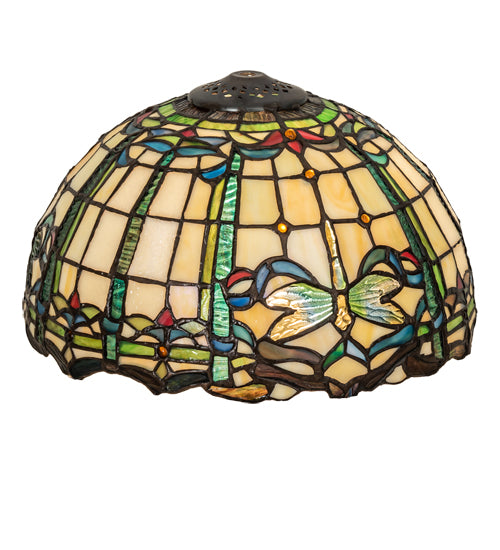 Meyda 12" Wide Tiffany Dragonfly Shade '144526
