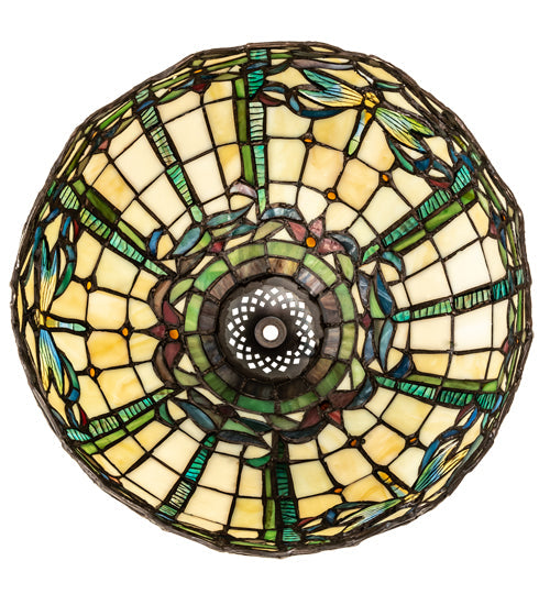 Meyda 12" Wide Tiffany Dragonfly Shade '144526