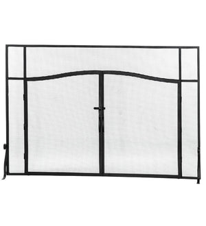 Meyda 62"W X 42"H Prime Fireplace Screen '144657