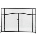 Meyda 62"W X 42"H Prime Fireplace Screen '144657