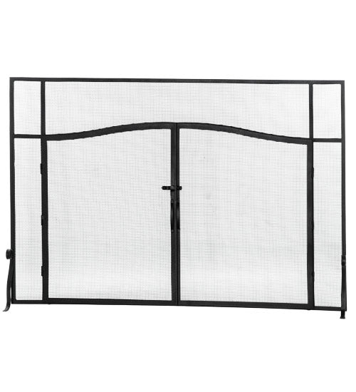 Meyda 62"W X 42"H Prime Fireplace Screen '144657