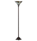 Meyda 70"H Shell with Jewels Torchiere '144756