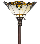 Meyda 70"H Shell with Jewels Torchiere '144756