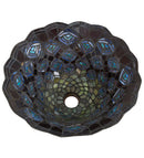 Meyda 16"W Tiffany Peacock Feather Shade '14475