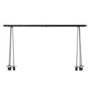 Meyda 6 LT 2 CLUSTER MASON JAR HANGER '144920