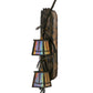 Meyda 6.5"W Pine Branch Valley View 2 LT Vertical LED Wall Sconce- 145030