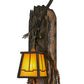 Meyda 6.5"W Pine Branch Valley View 2 LT Vertical LED Wall Sconce- 145030