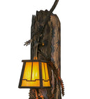 Meyda 6.5"W Pine Branch Valley View 2 LT Vertical LED Wall Sconce- 145030