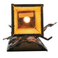 Meyda 6.5"W Pine Branch Valley View 2 LT Vertical LED Wall Sconce- 145030