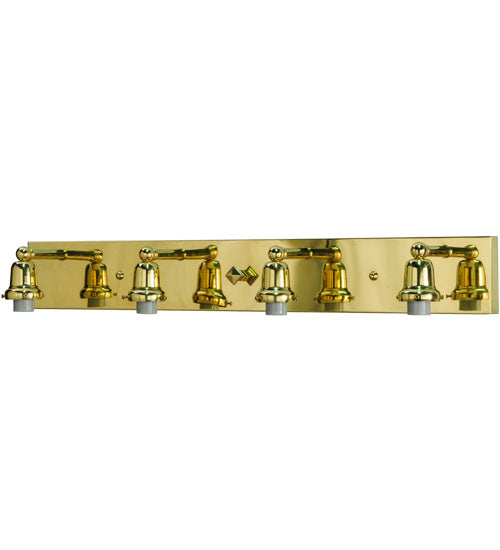 Meyda 36"L Revival Oyster Bay 4 LT Vanity Hardware '145208