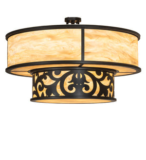 Meyda 48" Wide Rickard Two Tier Pendant '145545