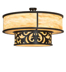 Meyda 48" Wide Rickard Two Tier Pendant '145545