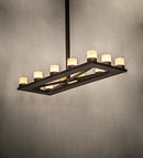 Meyda 54"L Stratum 12 LT Oblong Chandelier '145638