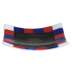 Meyda 6"Sq Metro Fusion Philipson Personalized Plate '145672