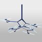 Meyda 67"L Neutron 24 LT LED Chandelier- 145725
