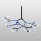 Meyda 67"L Neutron 24 LT LED Chandelier- 145725