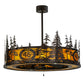 Meyda 45" Wide Tall Pines Personalized Chandel-Air- 146112