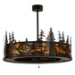 Meyda 45" Wide Tall Pines Personalized Chandel-Air- 146112