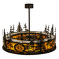 Meyda 45" Wide Tall Pines Personalized Chandel-Air- 146112